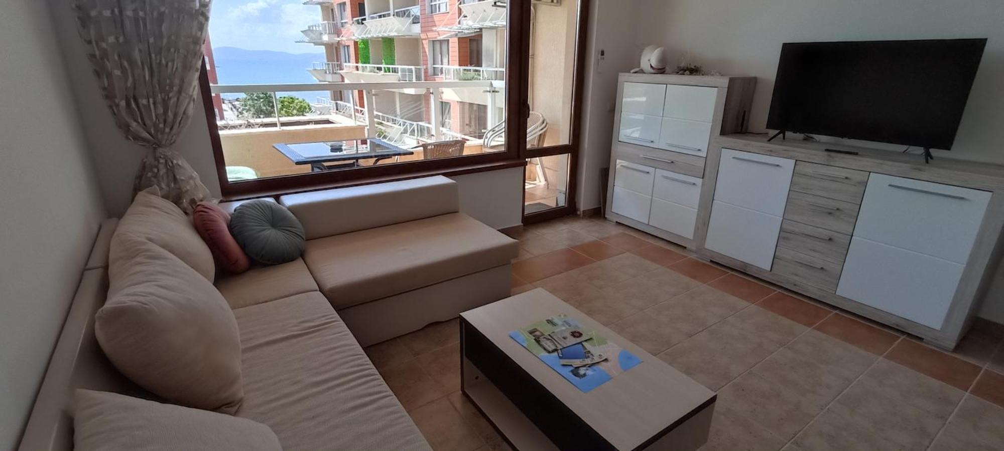 Cozy Apartment With Sea View And Free Parking Gmina Gmina Pomorie Zewnętrze zdjęcie